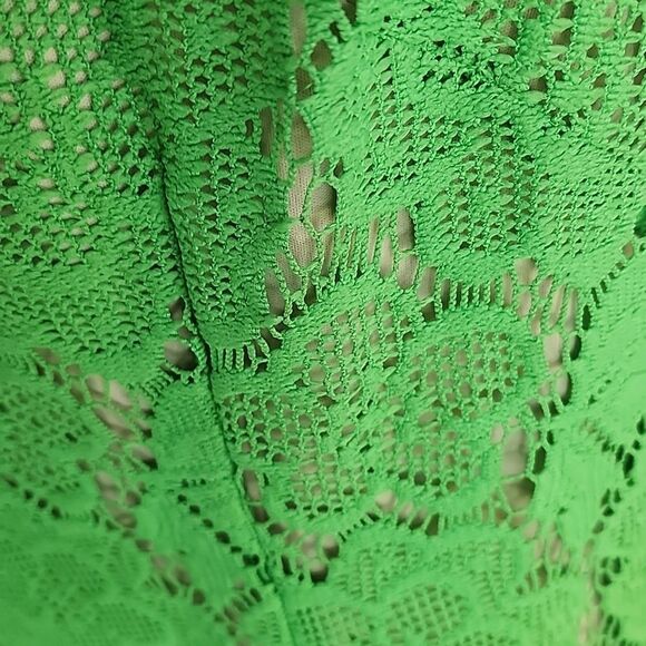 Spring Green NY&Co. Size 10 Dress - Picture 3 of 8